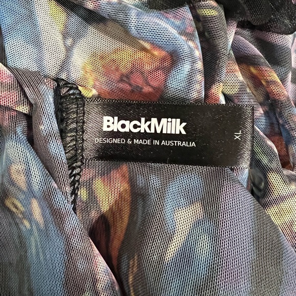 Blackmilk Adoration Of The Sacred Heart Sheer Smock Dress Stained Glass XL - Picture 8 of 11